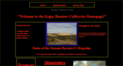 Desktop Screenshot of enjoybarstow.com